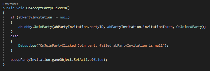 Lobby, Party and Friend Invitation System for Your Game