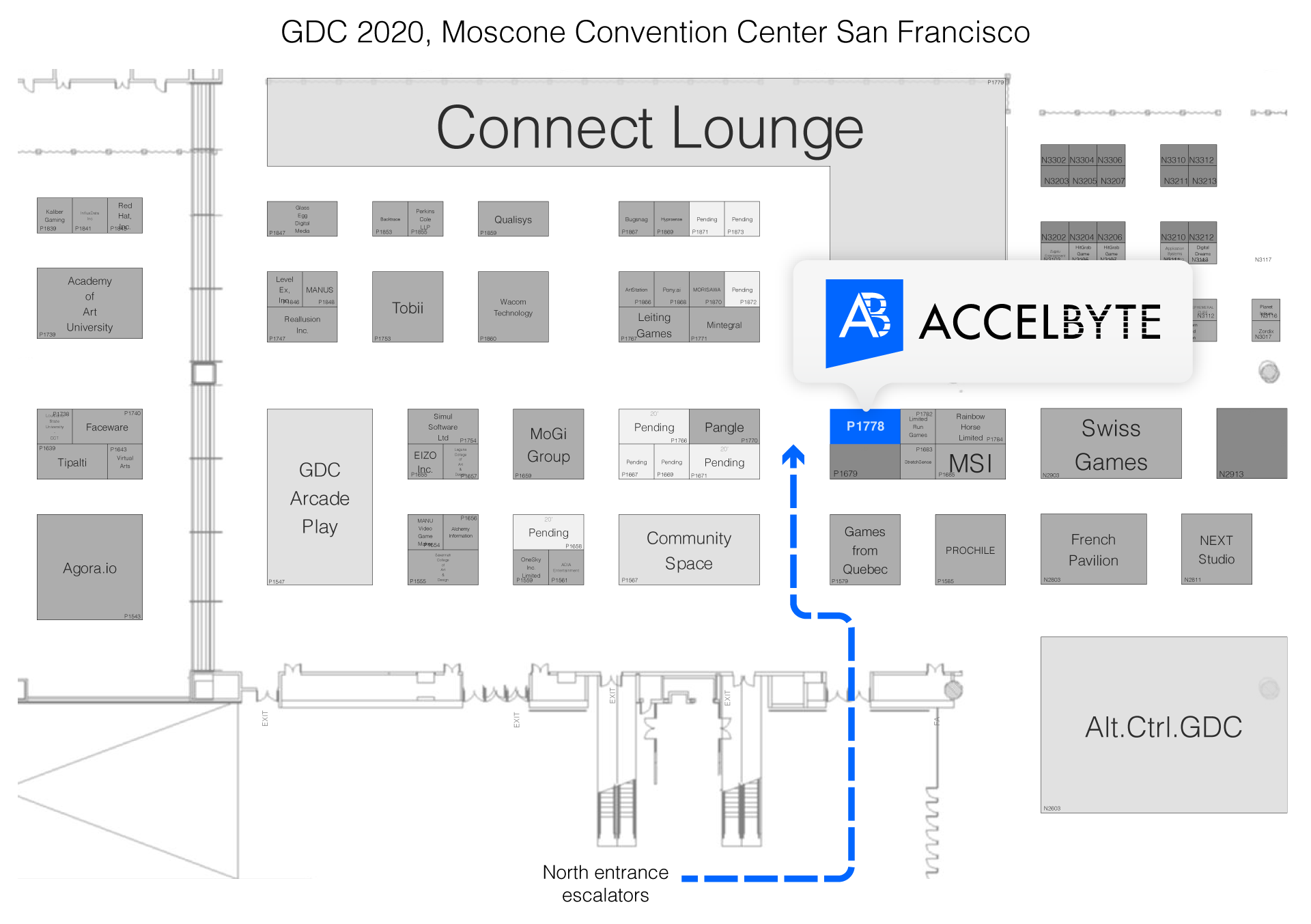 GDC 2020 Floor Plan