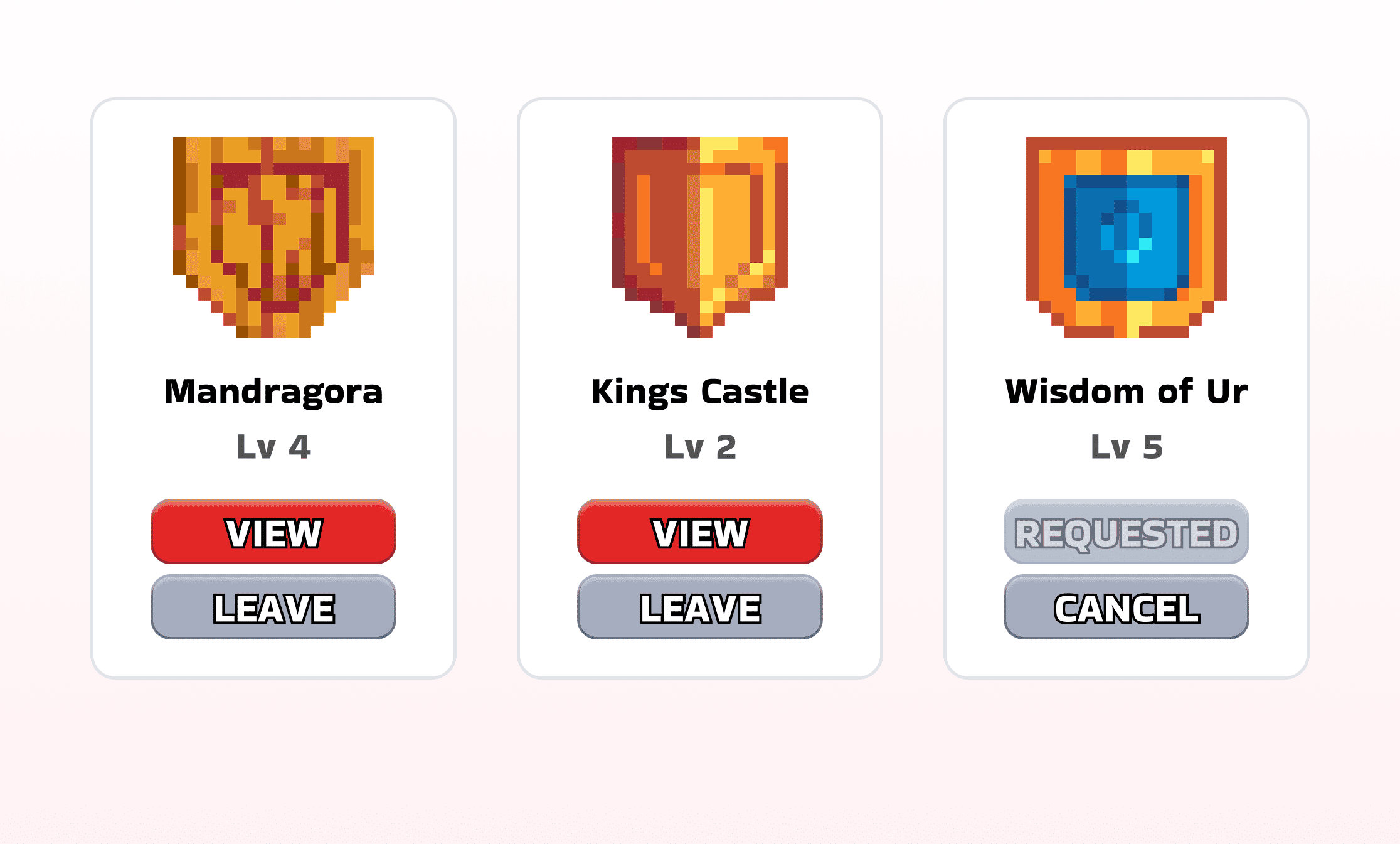 Supports clans and multi-group systems